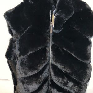 Michael Kors faux fur vest.  New!